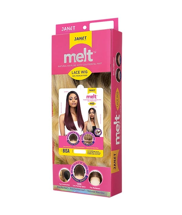 MELT HD TRANSPARENT SWISS SYNTHETIC LACE WIG BISA 