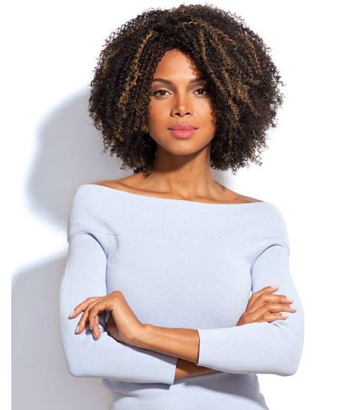 FEME SYN CONTOURED CURLS WIG 