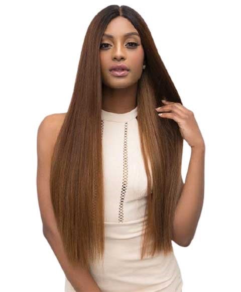EXTENDED DEEP PART SYN LEAH LACE WIG 
