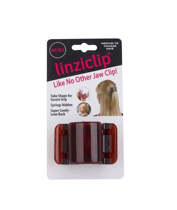 LINZI HAIR CLIP DARKEST BROWN 