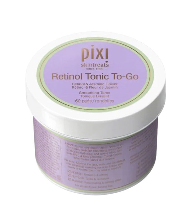 PIXI RETINOL TONIC TO GO PRE SOAKED TONER PADS 