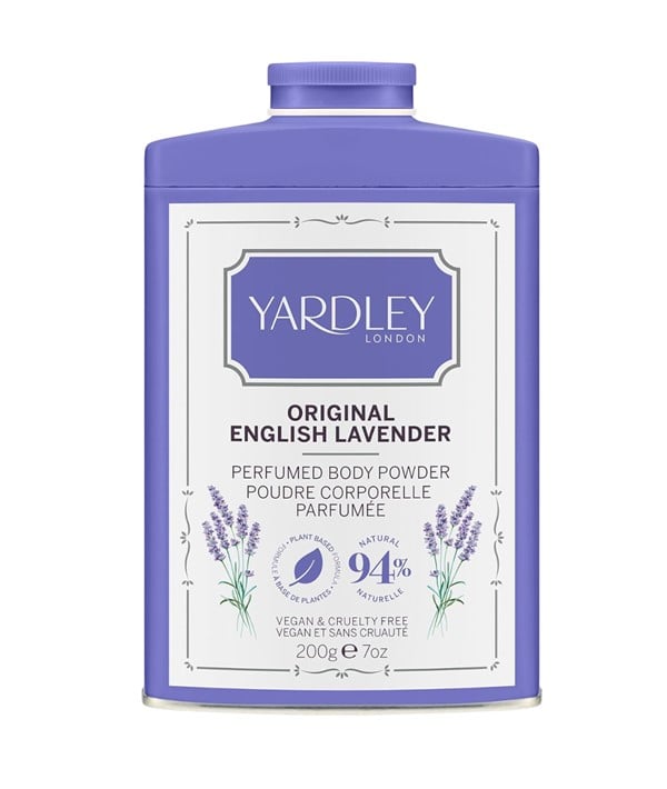 ORIGINAL ENGLISH LAVENDER PERFUMED BODY POWDER 