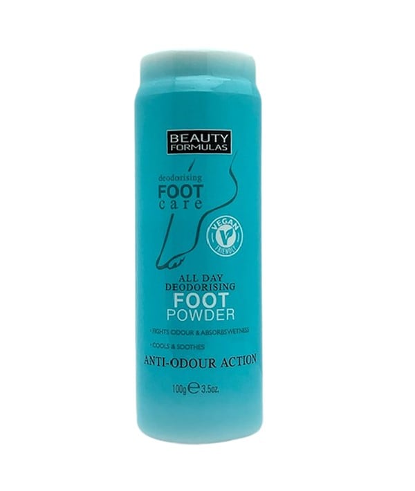BEAUTY FORMULAS DEODORISING FOOT POWDER 