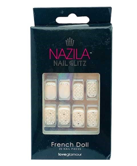 NAIL GLITZ FRENCH DOLL 