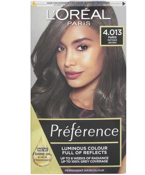 PREFERENCE INFINIA PERMANENT COLOR 4.013 PARIS 