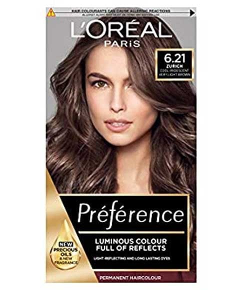 PREFERENCE INFINIA PERMANENT COLOR 6.21 OPERA IRIDESCENT L