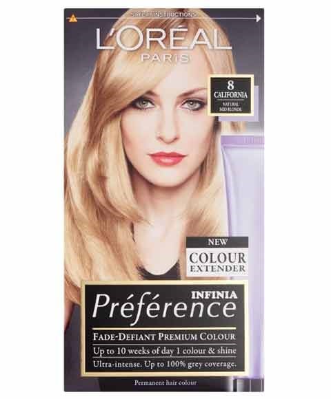 PREFERENCE INFINIA PERMANENT COLOR 8 CALIFORNIA 