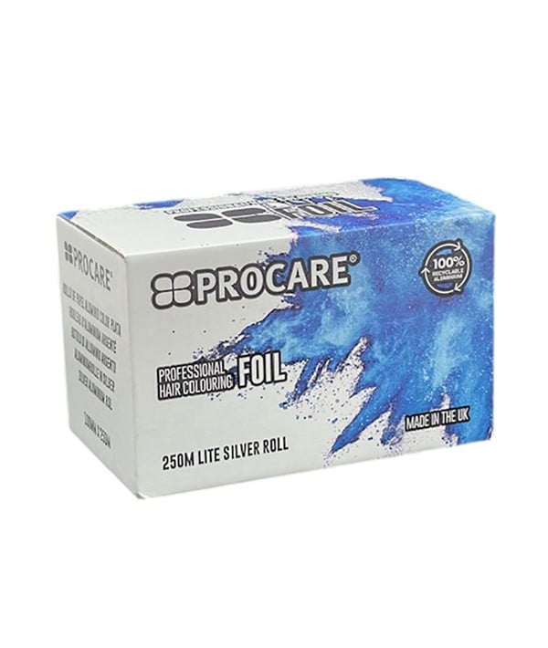 PROCARE HAIR COLOURING LITE FOIL ROLL SILVER 