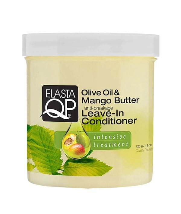 QP OLIVE OIL AND MANGO BUTTER ANTI BREAKAGE LEAVE IN CONDI