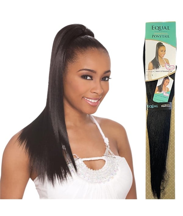 EQUAL DRAWSTRING PONYTAIL YAKY STRAIGHT 