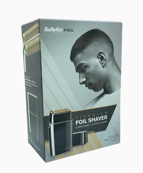 PRO TITANIUM CORDLESS FOIL SHAVER 