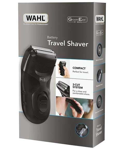 GROOM EASE BATTERY TRAVEL SHAVER 