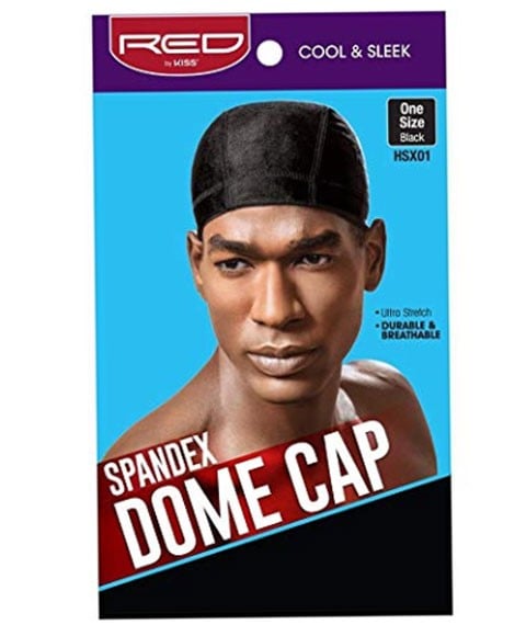 RED BY KISS COOL AND SLEEK SPANDEX DOME CAP HSX01 
