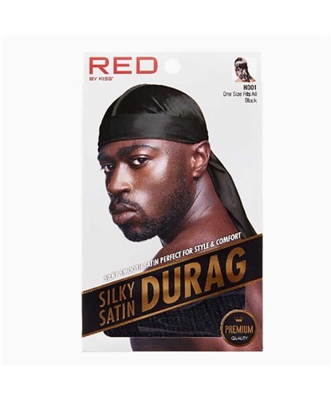 RED BY KISS SILKY SMOOTH SATIN DURAG HD01 