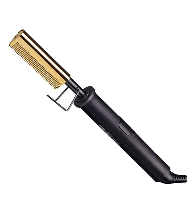 RED BY KISS SMALL SIZE TEETH HOT STYLER PRESSING COMB HC08