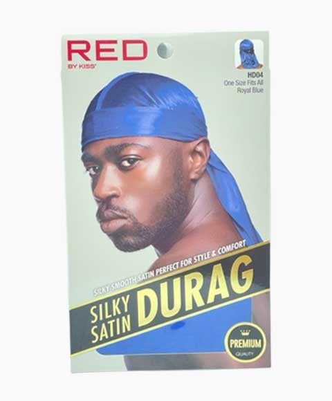 RED BY KISS SILKY SATIN DURAG HD04 ROYAL BLUE 