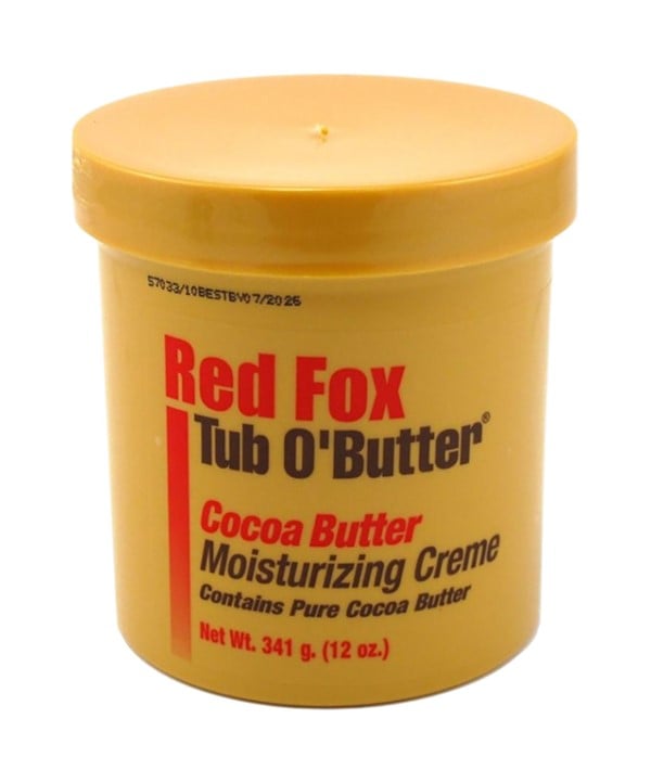 RED FOX TUB O BUTTER COCOA BUTTER MOISTURIZING CREAM 
