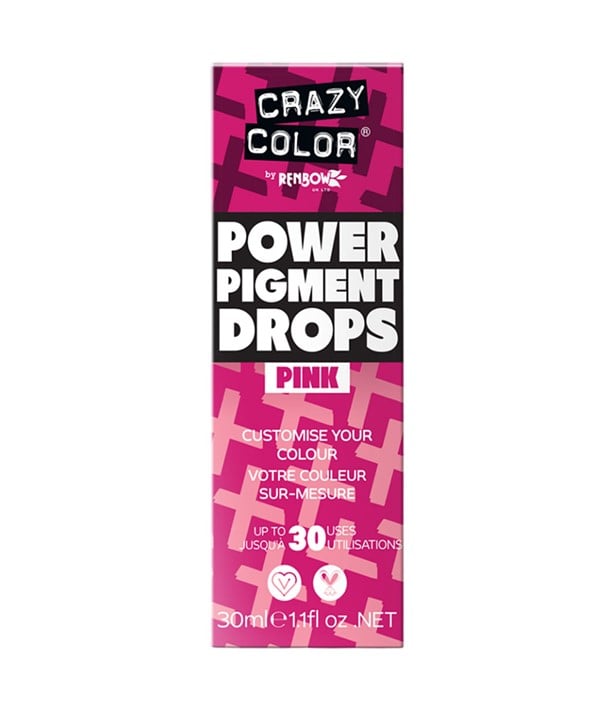 RENBOW CRAZY COLOR POWER PIGMENT DROPS PINK 
