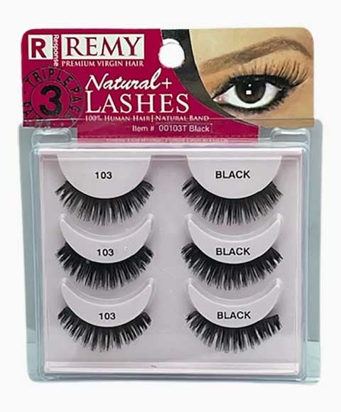RESPONSE REMY NATURAL  PLUS LASHES 103 
