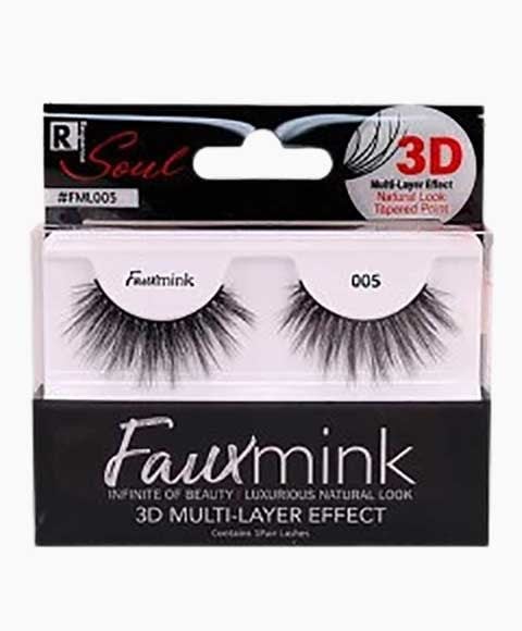 RESPONSE SOUL FAUX MINK 3D EFFECT EYELASH 005 