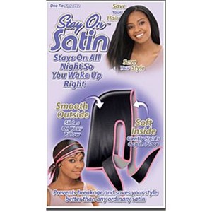 STAY ON SATIN DOO TIE 