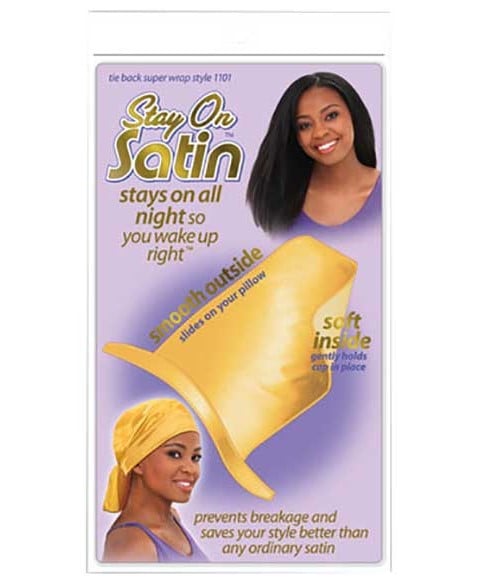 STAY ON SATIN TIE BACK SUPER WRAP 