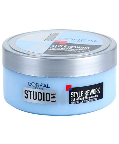STUDIO STYLE REWORK OUT OF BED FIBRE CREAM 