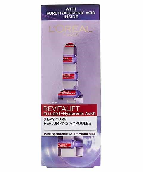 REVITALIFT FILLER 7 DAY CURE REPLUMPING AMPOULES 