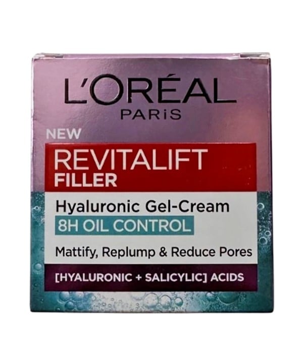 REVITALIFT FILLER 8H OIL CONTROL HYALURONIC GEL CREAM 