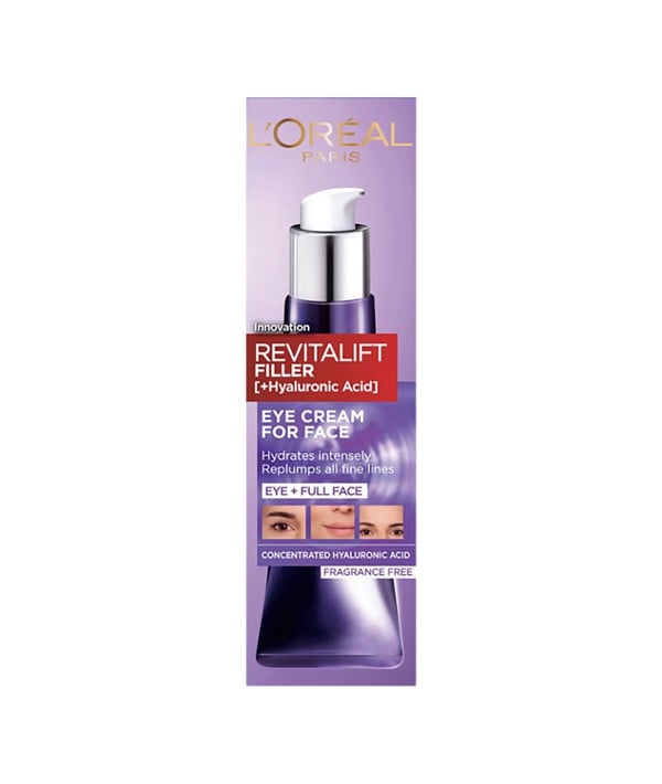 REVITALIFT FILLER HYALURONIC ACID EYE CREAM FOR FACE 
