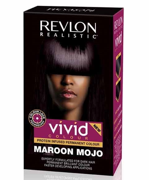 REVLON REALISTIC VIVID COLOUR MAROON MOJO 