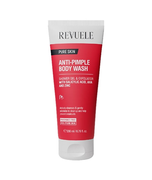 REVUELE PURE SKIN ANTI PIMPLE BODY WASH 
