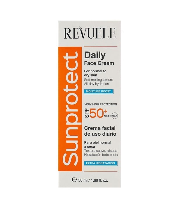 REVUELE SUN PROTECT SPF 50 PLUS DAILY FACE CREAM 
