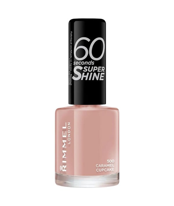 RIMMEL 60 SECONDS SUPER SHINE NAIL POLISH 500 CARAMEL CUPC
