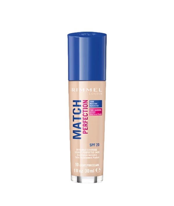 RIMMEL MATCH PERFECTION SPF20 FOUNDATION  200 SOFT BEIGE 