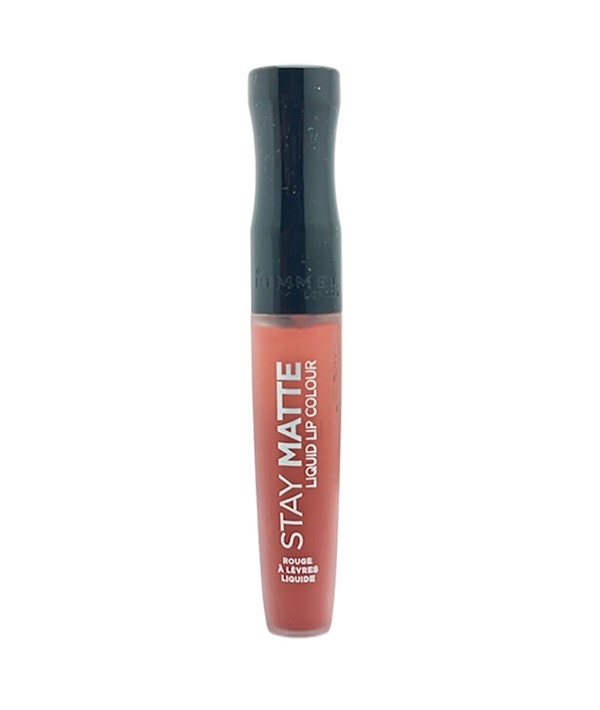 RIMMEL STAY MATTE LIQUID LIP COLOUR 600 CORAL SASS 