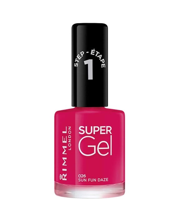 RIMMEL SUPER GEL NAIL STEP 1 VARNISH 026 SUN FUN DAZE 