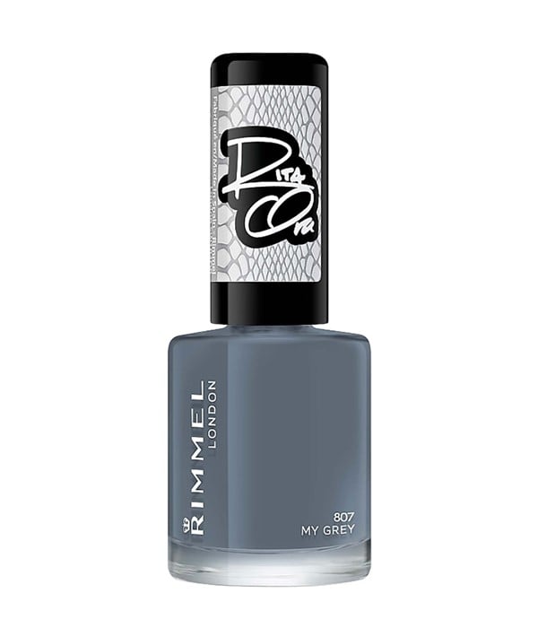 RIMMEL 60 SECONDS NAIL POLISH RITA ORA 807 MY GREY 