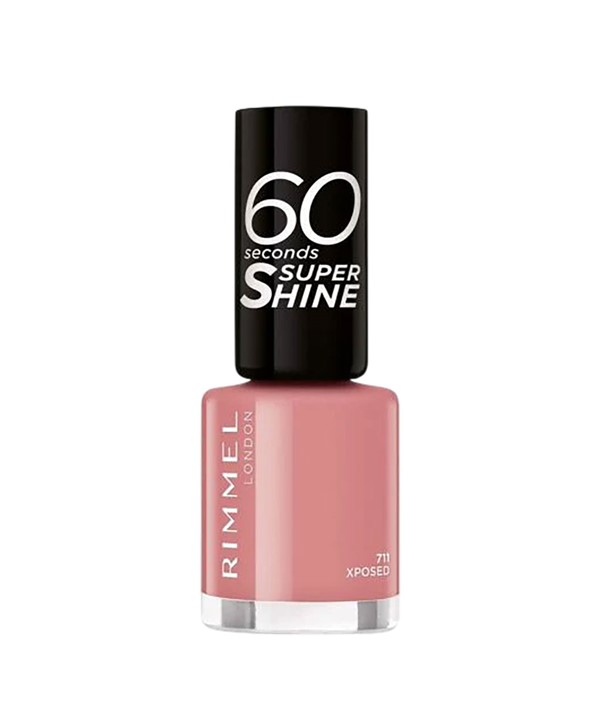 RIMMEL 60 SECONDS SUPER SHINE NAIL POLISH 711 XPOSED 