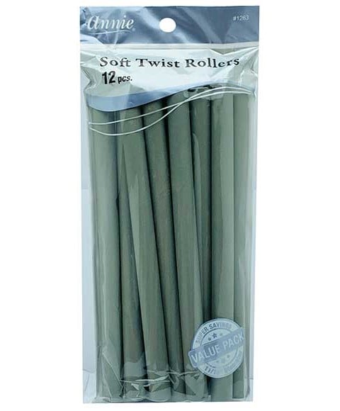 SOFT TWIST ROLLERS GREY 1263 