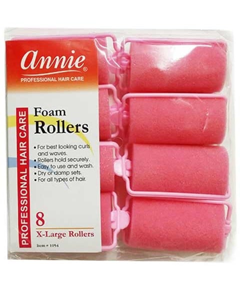 ANNIE FOAM ROLLERS PINK 