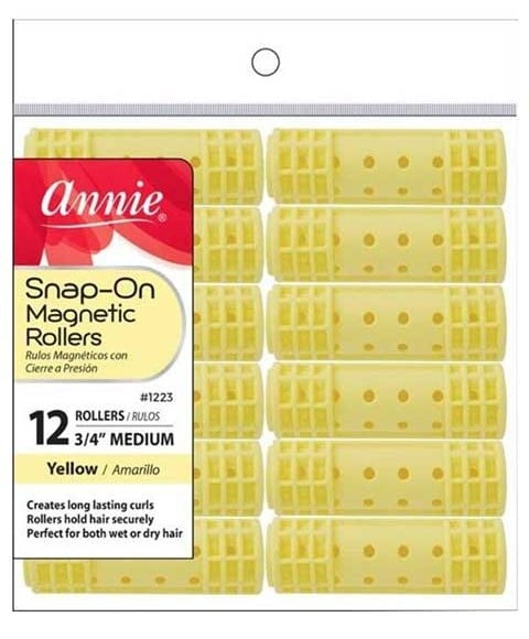 SNAP ON MAGNETIC ROLLERS YELLOW 