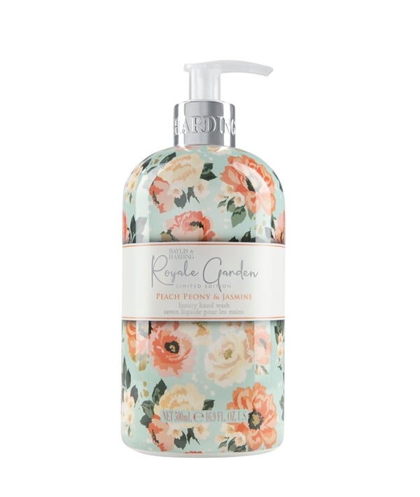 ROYALE GARDEN PEACH PEONY AND JASMINE LUXURY HAND WASH 