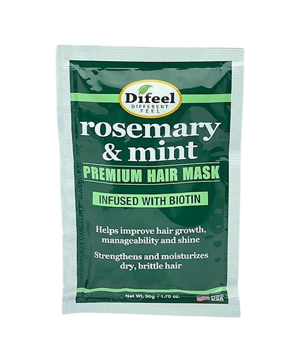 DIFEEL ROSEMARY AND MINT HAIR MASK SACHET 