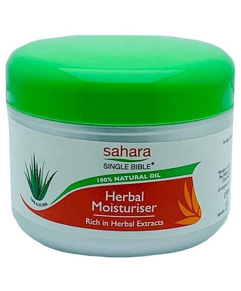 SAHARA SINGLE BIBLE HERBAL MOISTURISER 