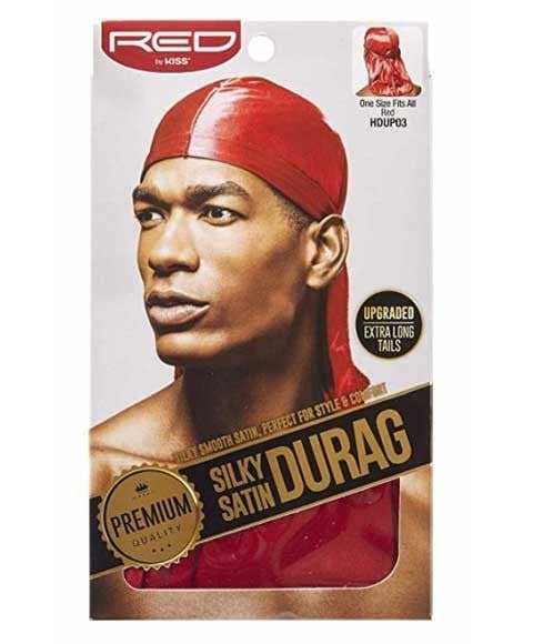 SILKY SATIN DURAG RED HDUP03 
