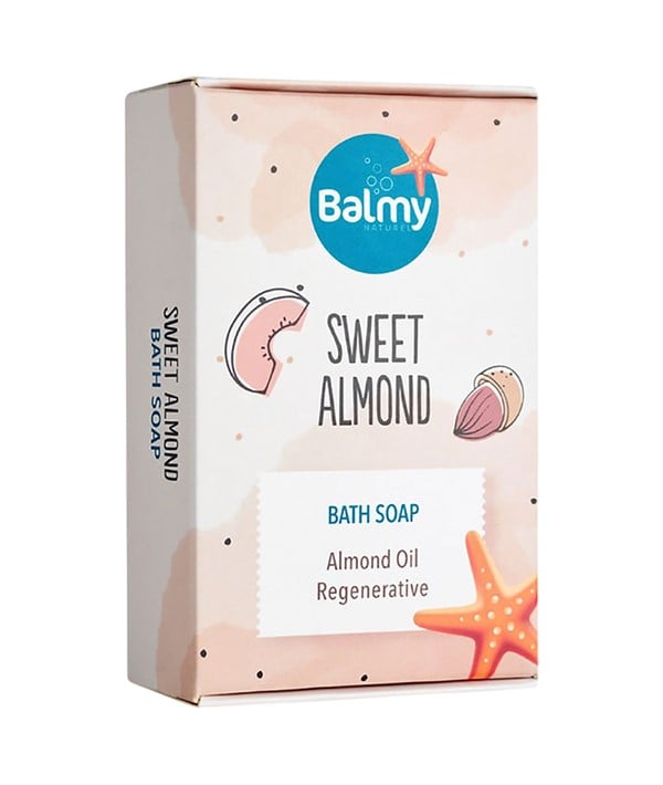SWEET ALMOND SCENTED BATH SOAP 