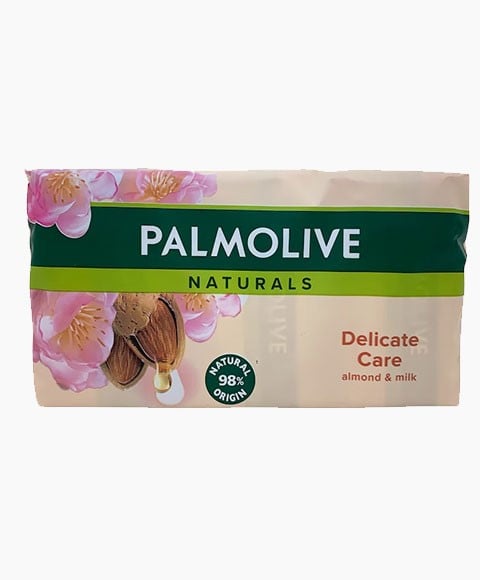 PALMOLIVE NATURALS DELICATE CARE SOAP WITH ALMOND AND MILK