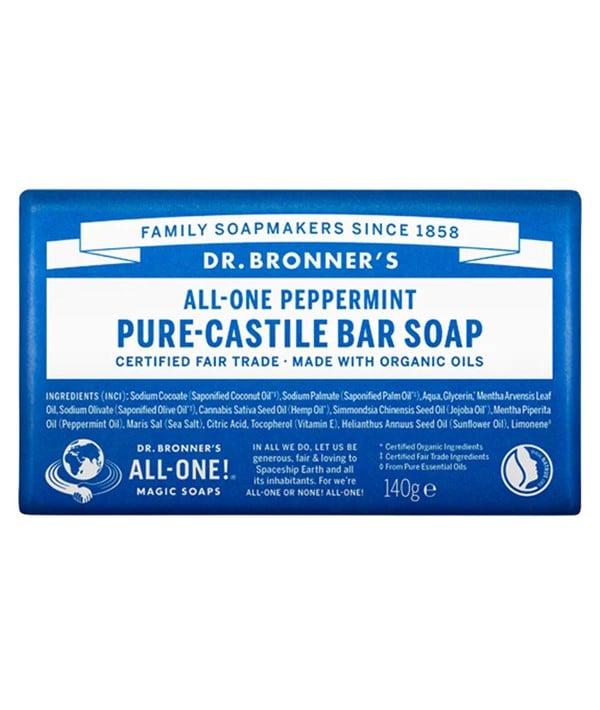 ALL ONE PEPPERMINT PURE CASTILE BAR SOAP 