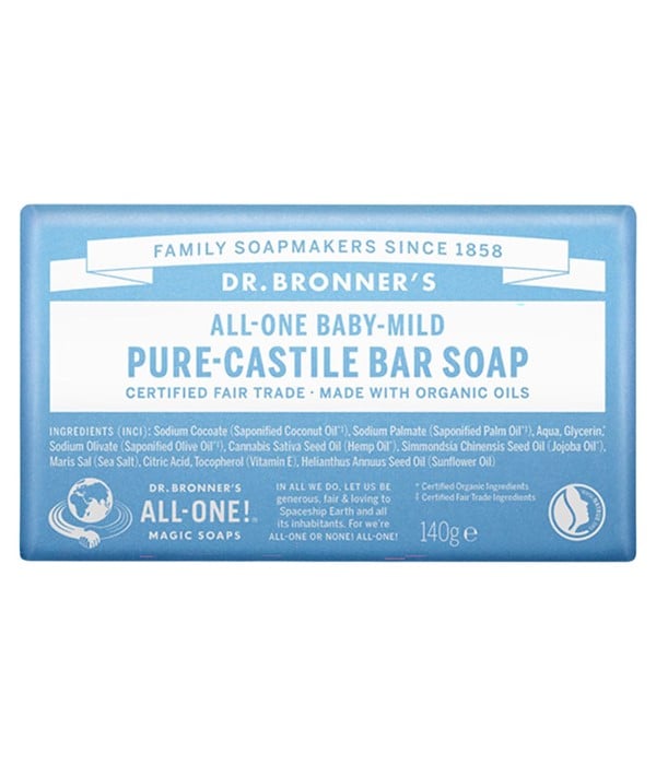 ALL ONE BABY MILD PURE CASTILE BAR SOAP 